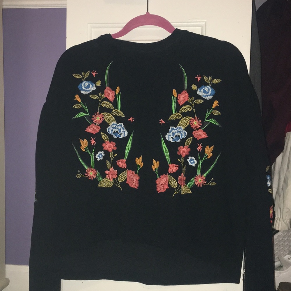 Back sweatshirt Zara